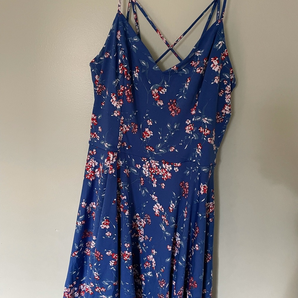Fortune + Ivy floral knit dress